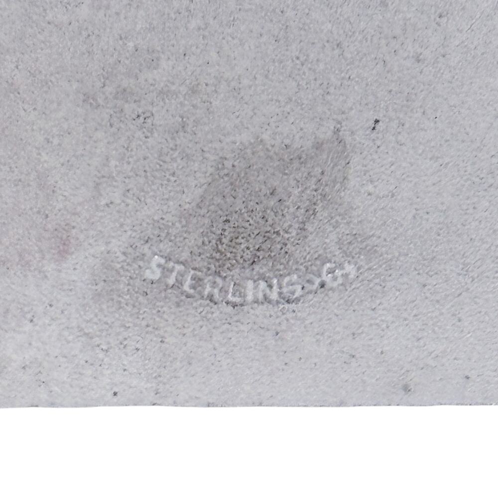 Estate Sterling Silver 925 Telegram Happy Birthday Charm - Picture 5 of 7